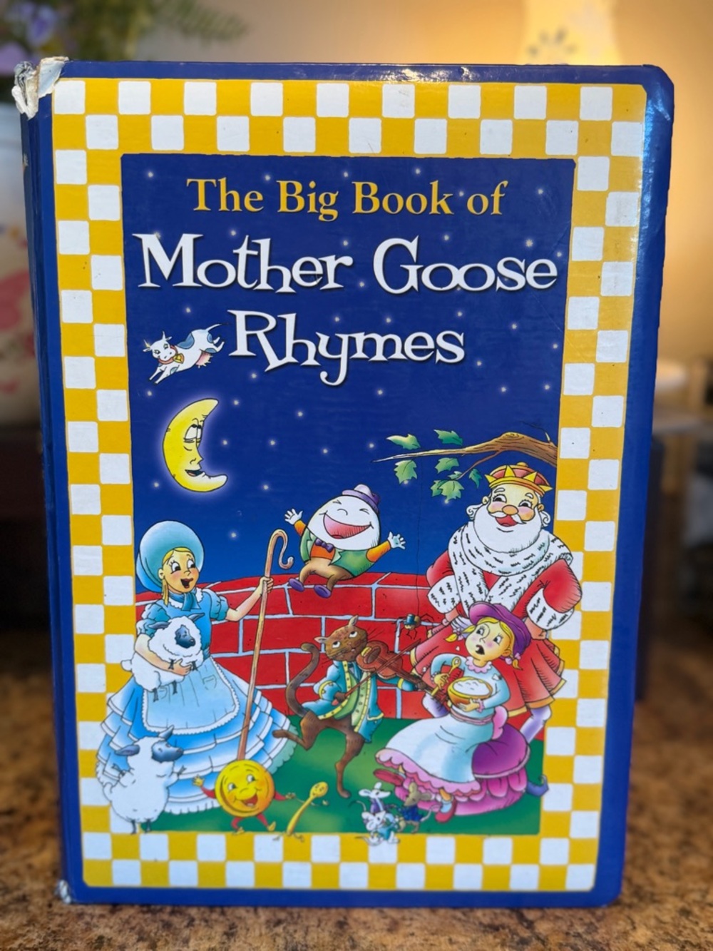 The Big Book of Mother Goose Rhymes, Hardcover Illustrated